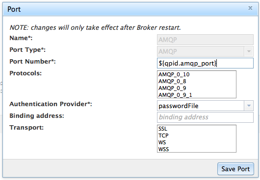 Example edit dialogue